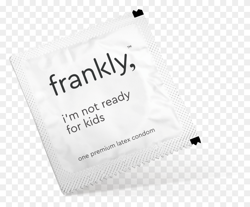 2590x2112 Frankly Trifold Condom Label, Text, Business Card, Paper Descargar Hd Png