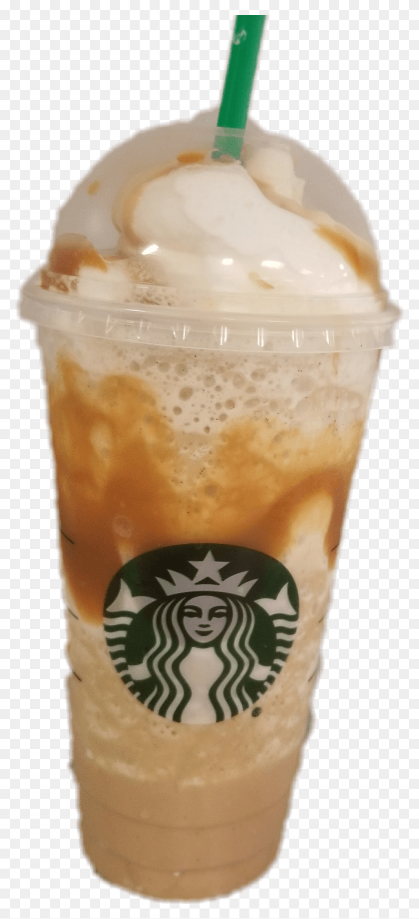 1024x2339 Стикер Фраппучино Новый Логотип Starbucks 2011, Мороженое, Сливки, Десерт Png Скачать