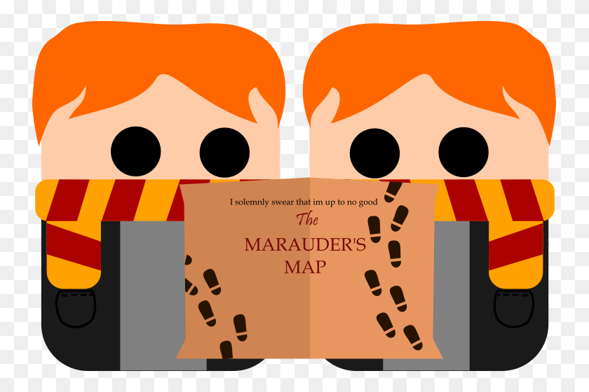 747x500 Fred And George Weasley Fred And George Weasley Clipart, Text, Food, Poster HD PNG Download
