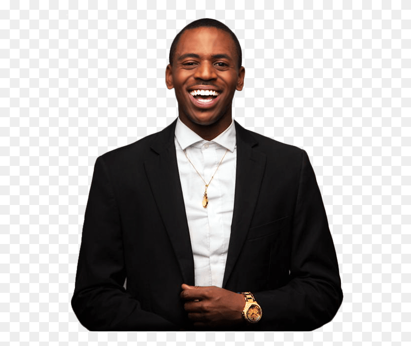 569x649 Fred Big Fred Watkins Is A Comedian Actor And Show Tuxedo, Clothing, Apparel, Suit HD PNG Download