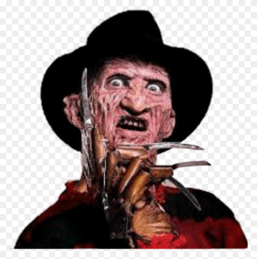 954x962 Freddy Sticker Freddy Krueger Transparent, Person, Human, Leisure Activities HD PNG Download