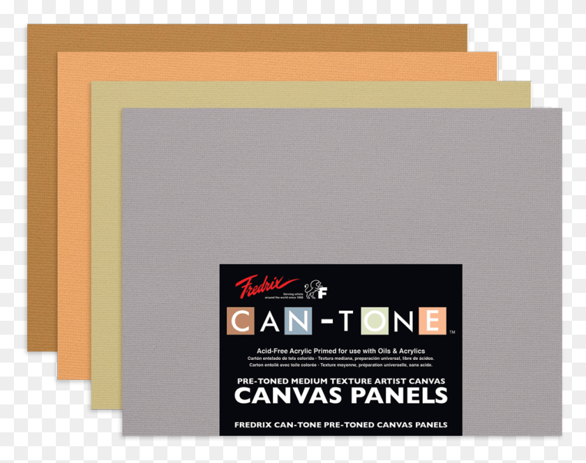 944x732 Fredrix Can Tone Artist Canvas Panels Sale Sketch Pad, Text, Paper, Poster HD PNG Download