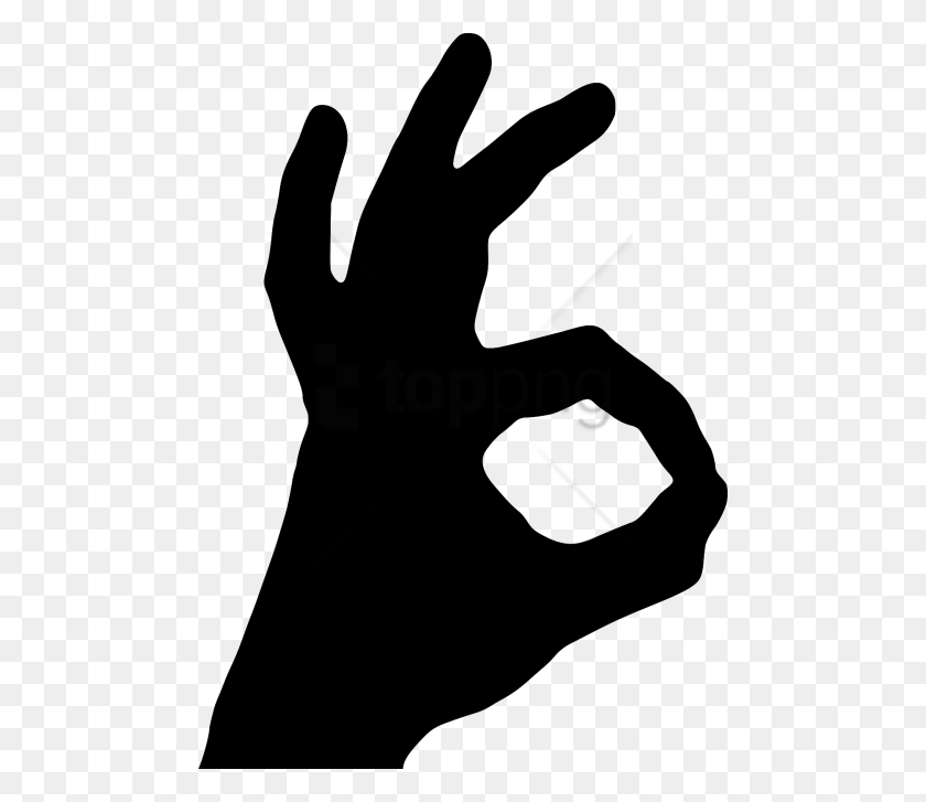 480x667 Free 0 Hand Sign Image With Transparente 0 Signo De La Mano, Persona, Humano Hd Png Descargar