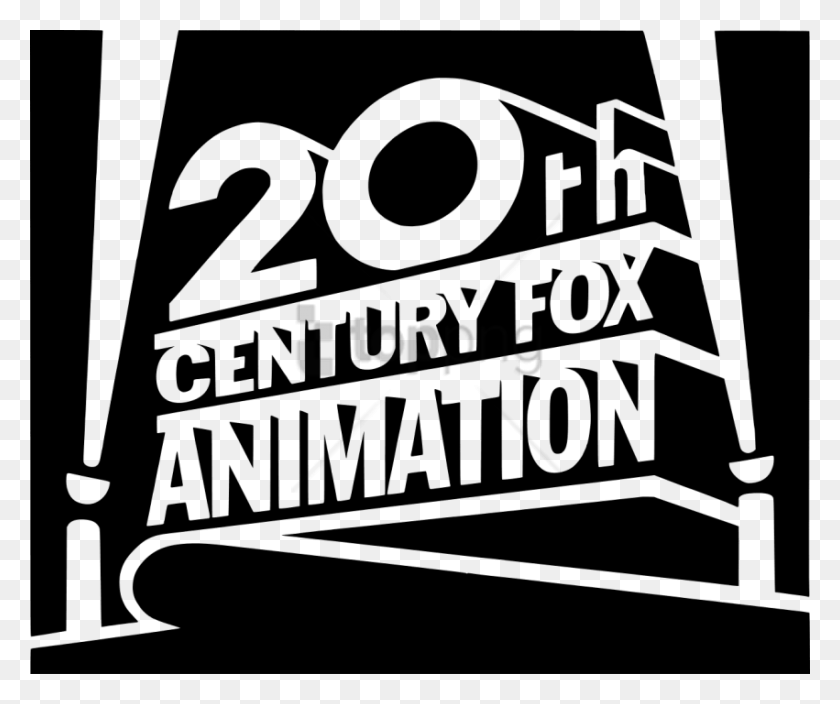 851x703 Бесплатное Изображение Логотипа 20Th Century Fox С Прозрачной Анимацией Лисы 20-Го Века, Текст, Этикетка, Алфавит, Hd Png Скачать