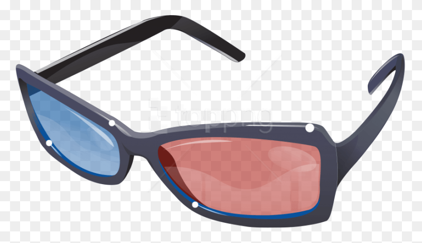 850x462 Free 3d Glasses Clipart Photo Cinema 3d Glasses, Sunglasses, Accessories, Accessory HD PNG Download