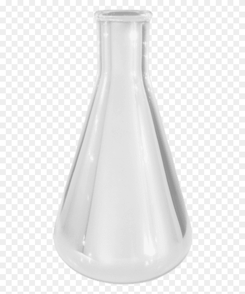 481x948 Free 500ml Silvered Glass Erlenmeyer Flask Vase, Milk, Beverage, Drink HD PNG Download
