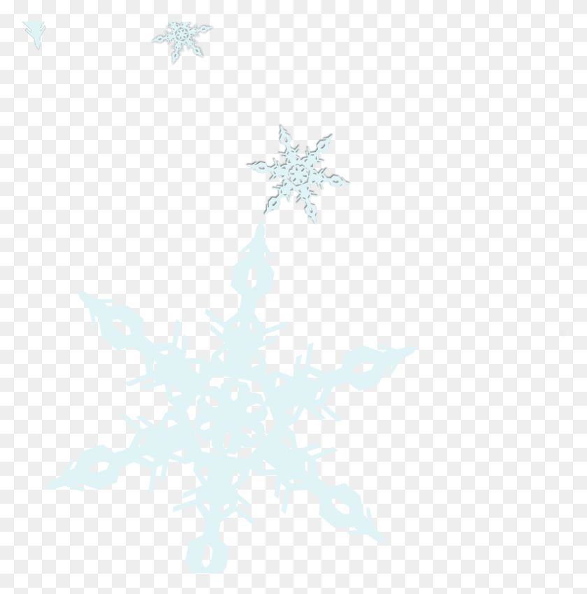 791x801 Free A Snowflake Illustration, Cross, Symbol HD PNG Download
