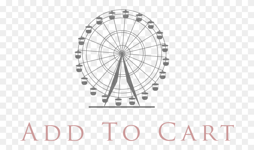 708x437 Free Add To Cart Button Ferris Wheel Vector, Alphabet, Text, Number HD PNG Download