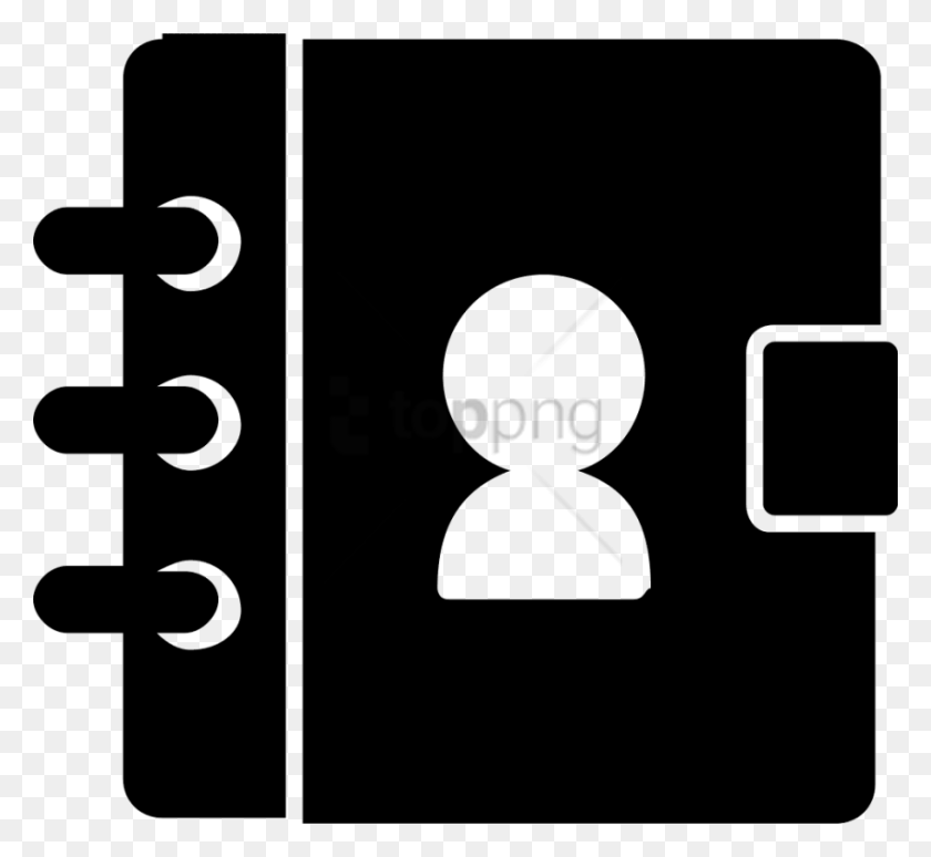 850x779 Free Address Book Icon Images Background Phone Address Book Icon, Text, Word, Symbol HD PNG Download