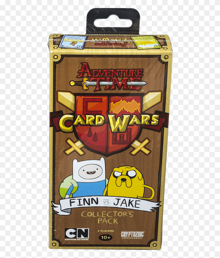 480x925 Free Adventure Time Card Wars Collector39s Adventure Time Card Wars Finn Vs Jake, Text, Label, Advertisement HD PNG Download