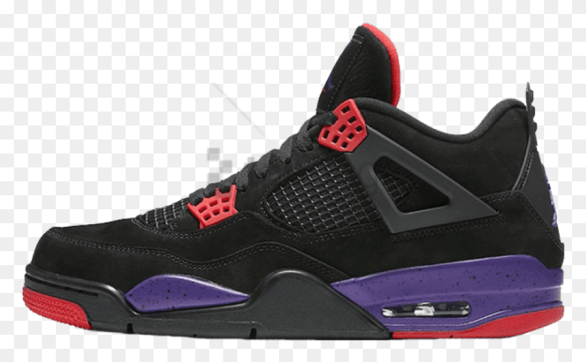 851x501 Free Air Jordan 4 Raptors Image With Transparent Air Jordan 4 Raptors, Shoe, Footwear, Clothing HD PNG Download