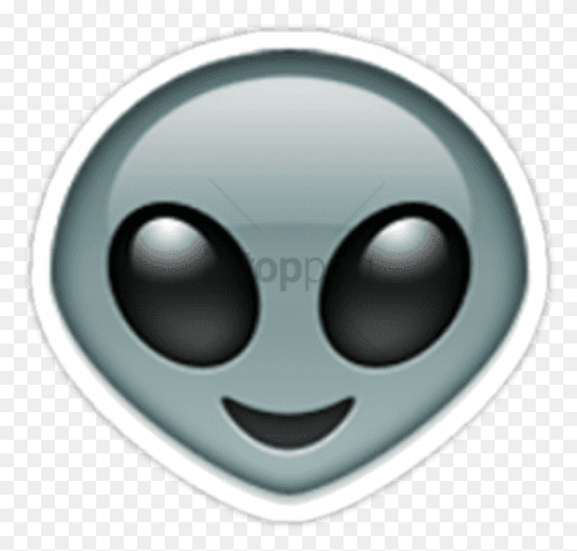 851x810 Free Alien Emoji Transparent Images Alien Emoji, Sphere, Electronics, Mask HD PNG Download