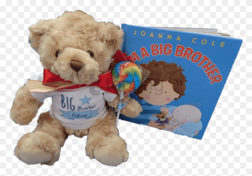 850x573 Free Am A Big Brother Doll And Book Bundle Teddy Bear, Игрушка, Плюш, Подушка Png Скачать
