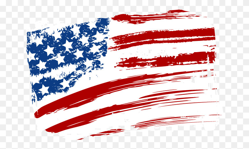 669x443 Free American Flag Picture Free American Flag, Flag, Symbol HD PNG Download