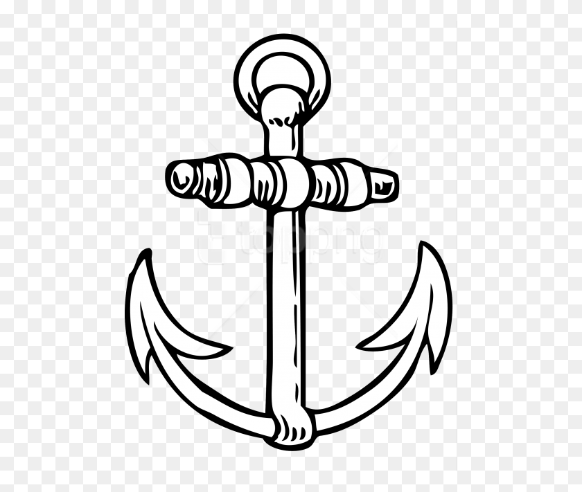 480x651 Free Anchor Images Transparent Anchor Clipart Black And White, Hook, Hammer, Tool HD PNG Download