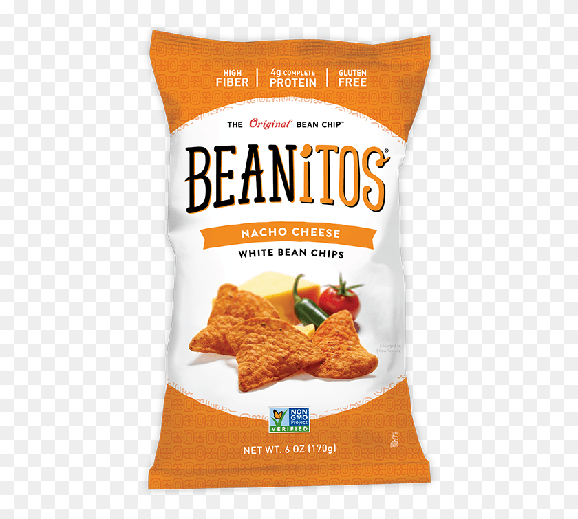 438x695 Free And Cheese Images Beanitos Gluten Beanitos Nacho Cheese White Bean Chips, Food, Lobster, Seafood HD PNG Download