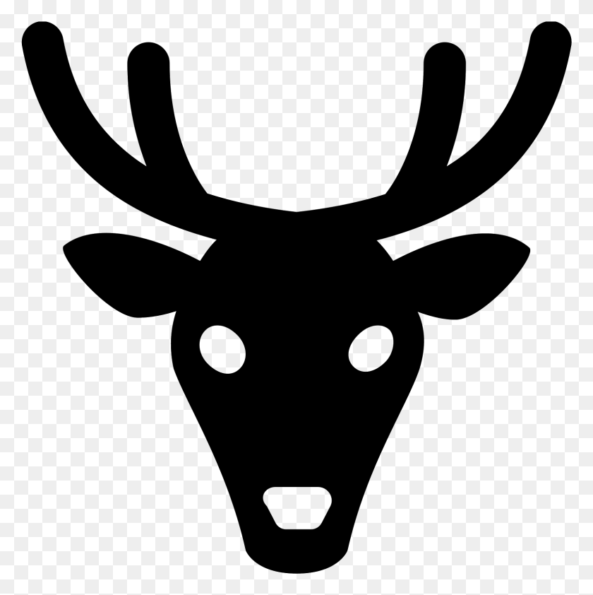1577x1583 Free And Vector Deer Icon, Gray, World Of Warcraft HD PNG Download