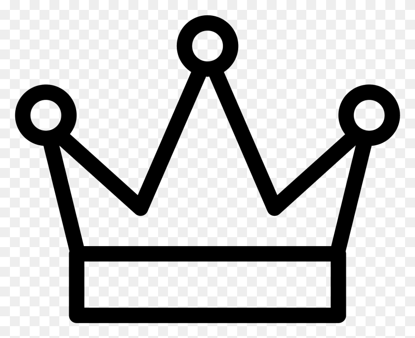 1589x1272 Free And Vector Vector Black And White Crown Icon White, Gray, World Of Warcraft HD PNG Download
