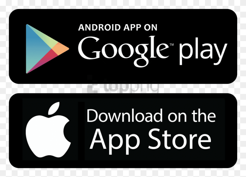 850x592 Free Android App Store Apple, Text, Symbol, Logo HD PNG Download