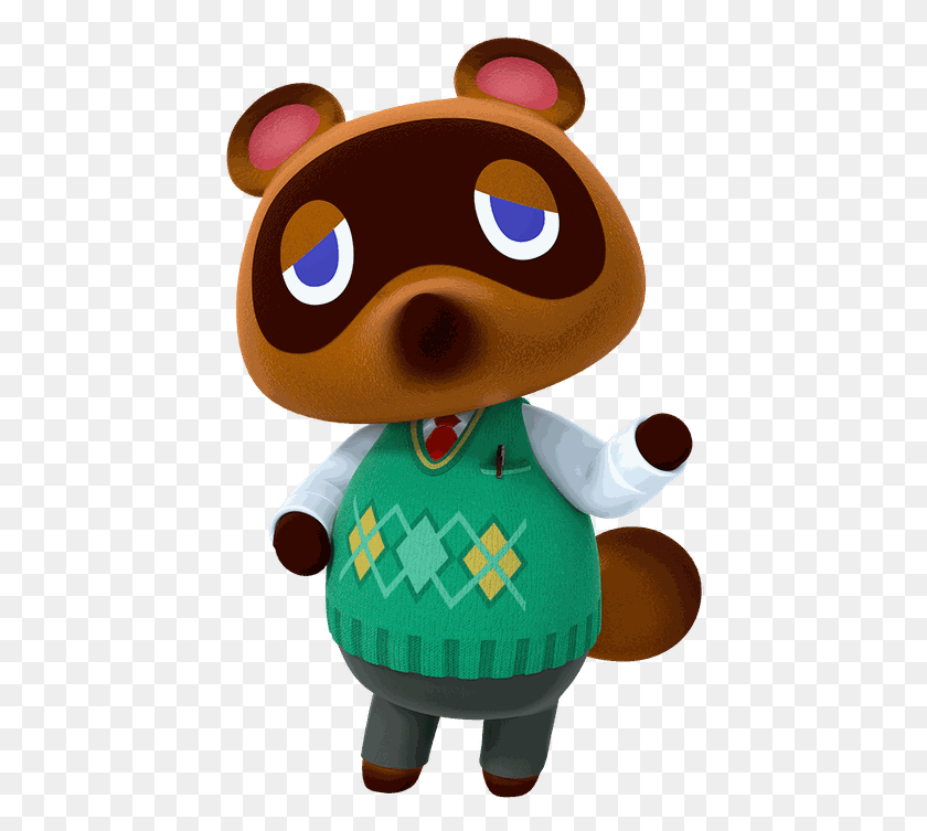 436x693 Free Animal Crossing Nook Images Background Animal Crossing Tom Nook, Toy, Plush, Hat HD PNG Download