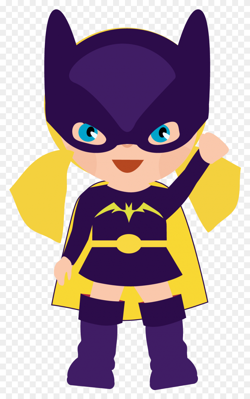 1000x1640 Free Animated Superhero Clipart Batgirl Clipart Free, Person, Human, Graphics HD PNG Download
