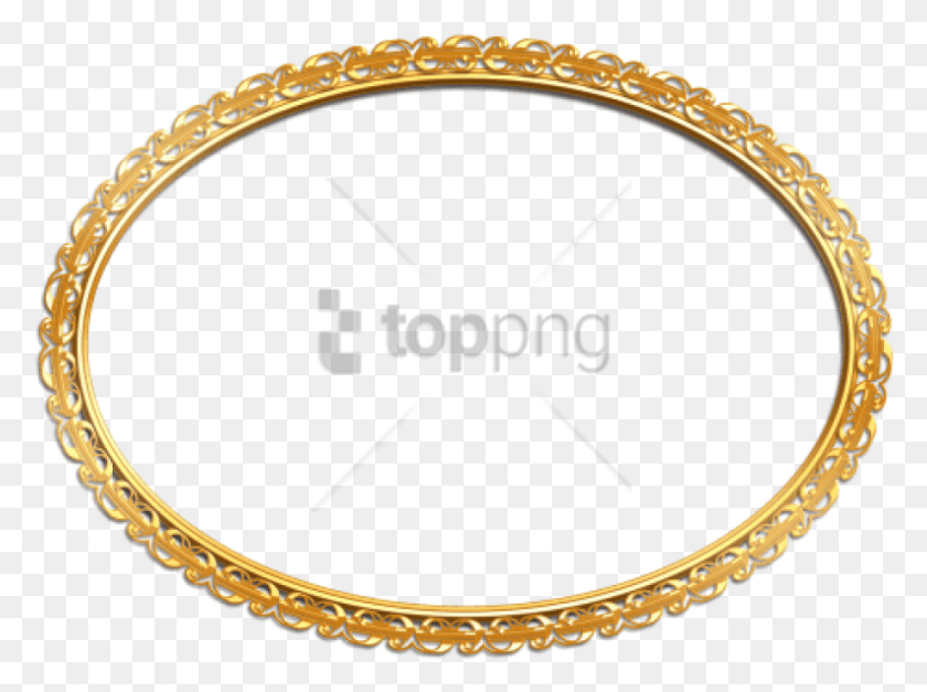 791x576 Free Antique Gold Frame Image With Transparent Flame Effect, Oval, Jewelry, Accessories HD PNG Download