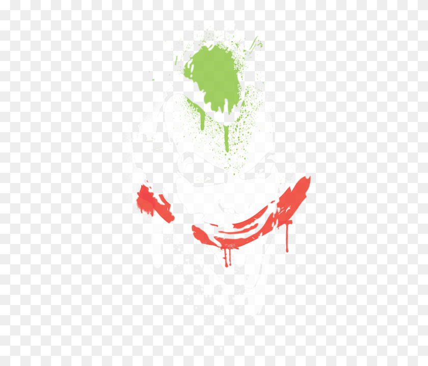 480x660 Free Arkham Asylum Smile Spray Paint Joker Graffiti, Label, Text, Graphics HD PNG Download