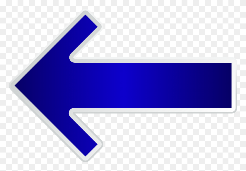 6119x4104 Free Arrow Blue Left Transparent Clipart Sign, Logo, Symbol, Trademark HD PNG Download