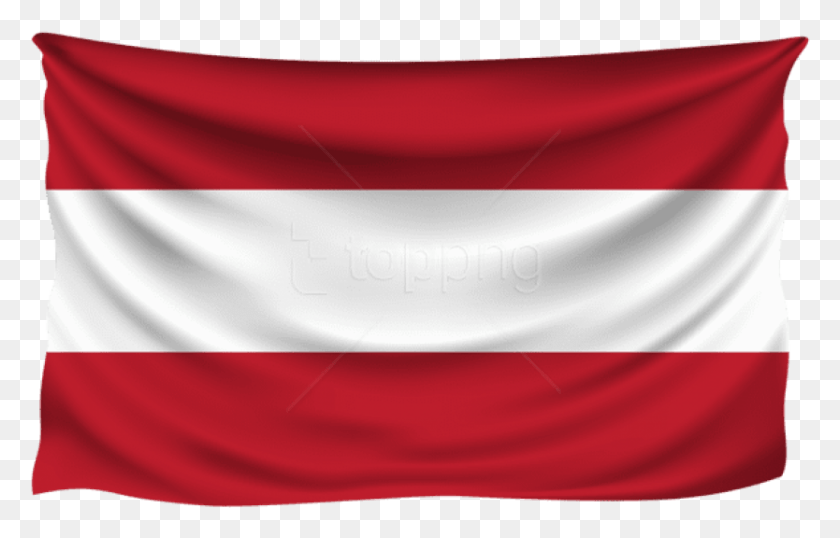 834x512 Bandera De Austria Png / Bandera Arrugada Png