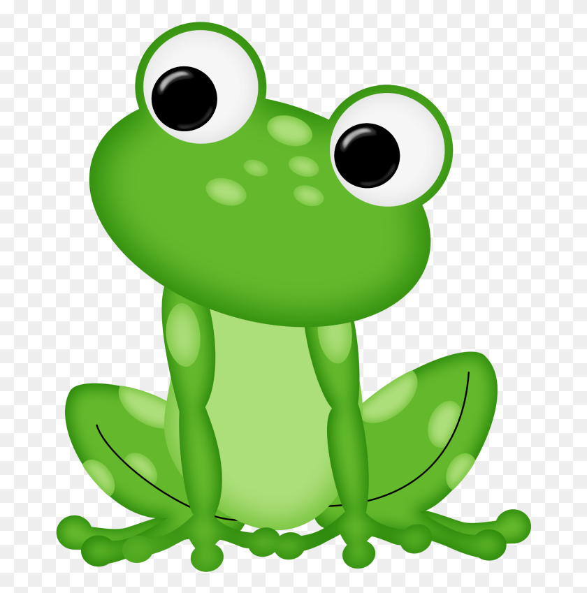 682x789 Free Aw Puddle Frogs Halloween Frog Clipart, Toy, Amphibian, Wildlife Hd Png Download