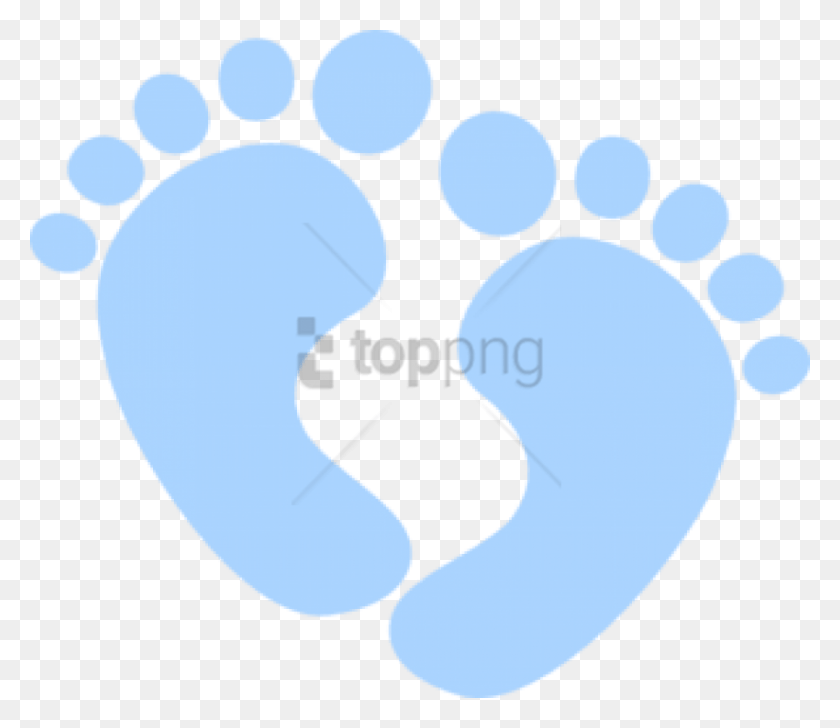 850x728 Free Baby Boy Footprints Image With Transparent Baby Foot Clip Art, Footprint HD PNG Download