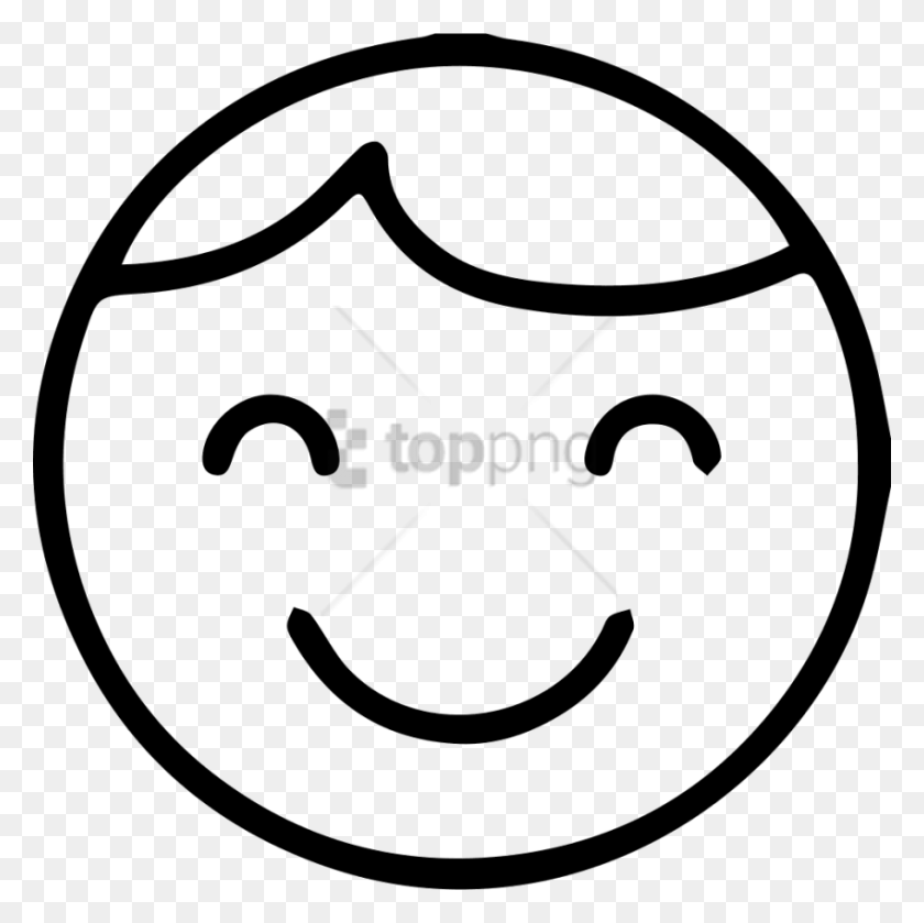 850x849 Free Baby Face Drawing Image With Transparent Baby Boy Icon Transparent Background, Symbol, Logo, Trademark HD PNG Download