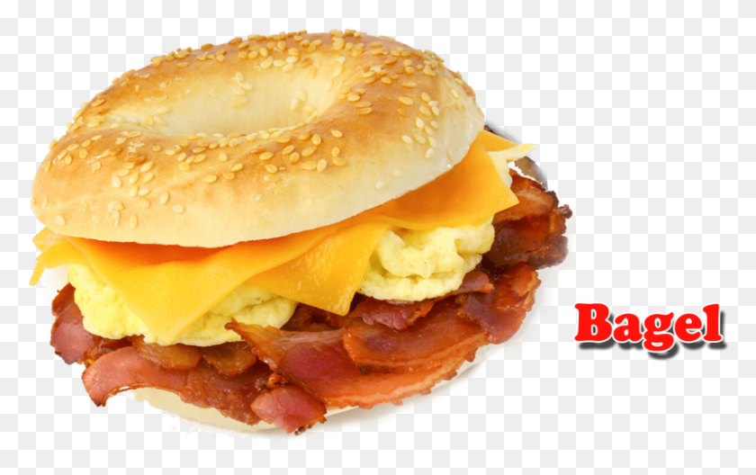 Free Bagel Images Transparent, Burger, Food, Bread HD PNG Download