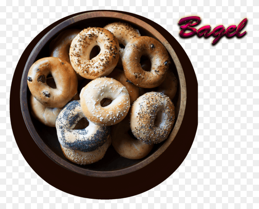 806x640 Descargar Pngbagel Images Transparent Sidra Donut, Pan, Comida, Dulces Hd Png
