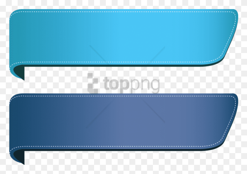 850x579 Free Banner Ribbon Images Background Leather, Text, Number, Symbol HD PNG Download