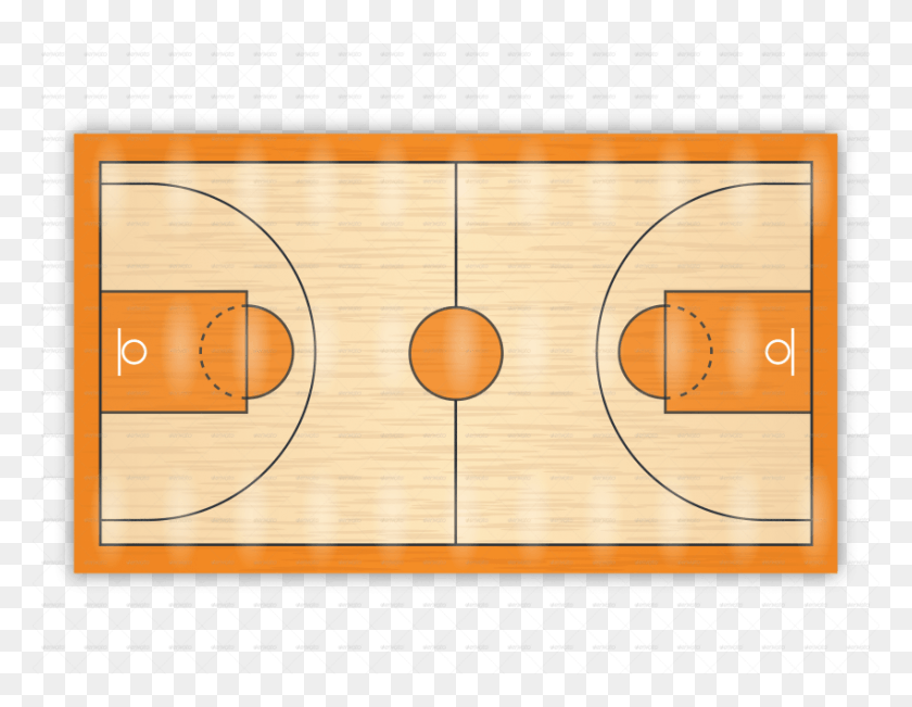 850x645 Free Basketball Courts Images Background Draw The Basketball Court, Electronics, Number, Symbol HD PNG Download