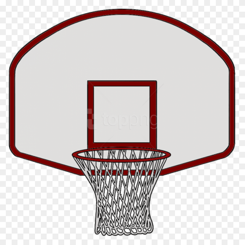 850x849 Free Basketball Net Image With Transparent Basketball Ring Clipart, Hoop, Gas Pump, Pump HD PNG Download