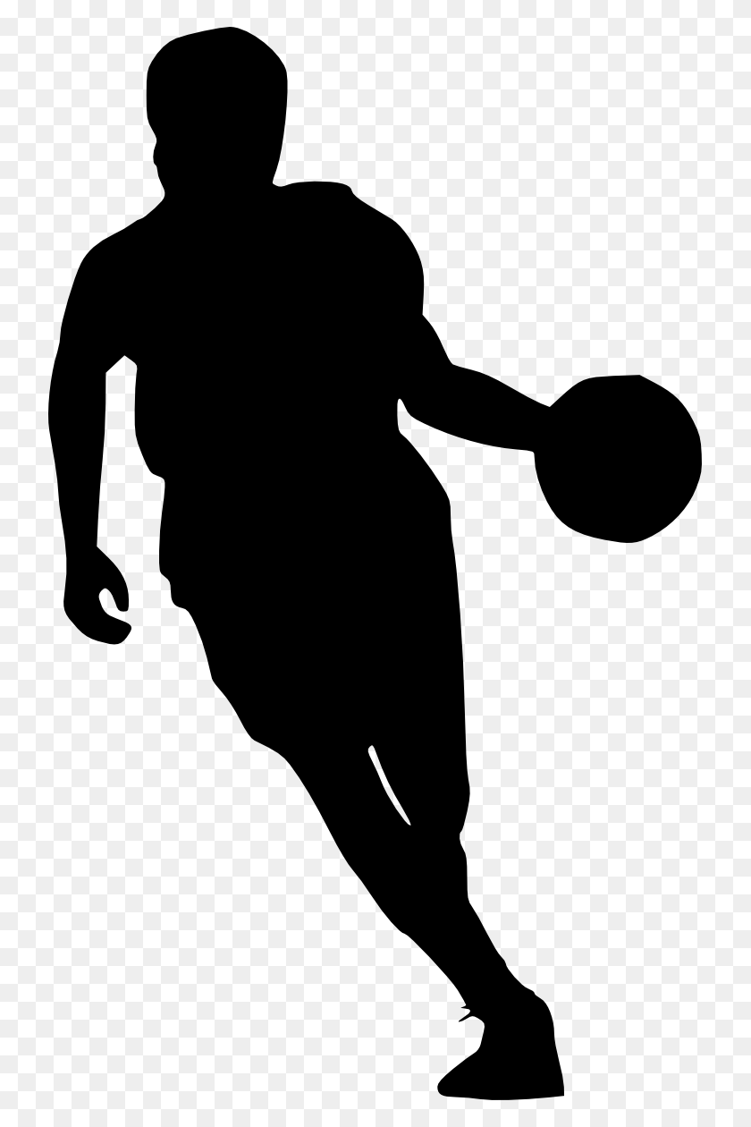 731x1200 Free Basketball Player Silhouette, Person, Human HD PNG Download