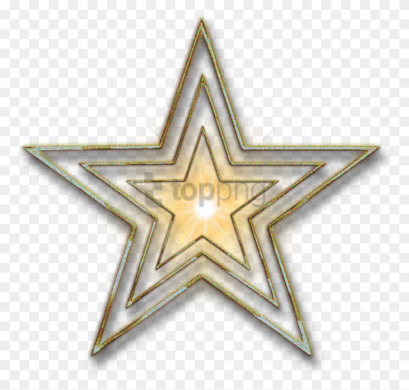 840x798 Descargar Png / Bbva Rising Stars 2017 Uniformes De La Imagen De La Estrella De Oro Transparente, Símbolo, Símbolo De La Estrella, Cruz Hd Png