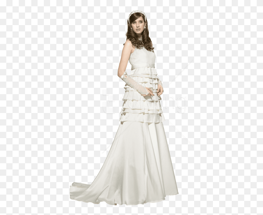 395x625 Free Beatiful Pregnant Bride Images Transparent Long Sleeve Hayley Paige, Clothing, Female, Person HD PNG Download