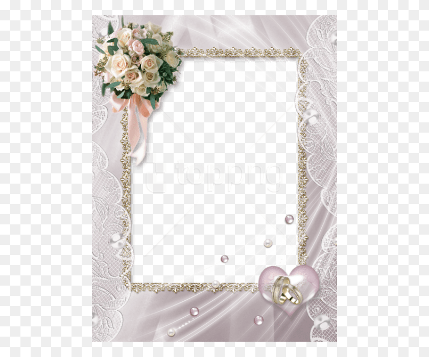 480x640 Free Beautiful Soft Transparent Wedding Photo Frame Wedding Picture Frame Transparent, Envelope, Wedding Cake, Cake HD PNG Download