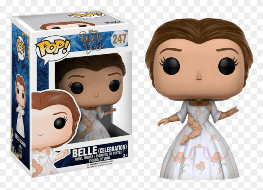 850x595 Free Beauty And The Beast Belle Funko Belle Pop Vinyl, Doll, Toy, Person HD PNG Download