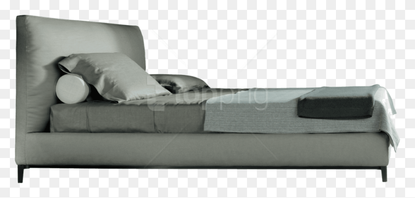 850x372 Free Bed Images Background Images Bed, Furniture, Couch, Cushion HD PNG Download