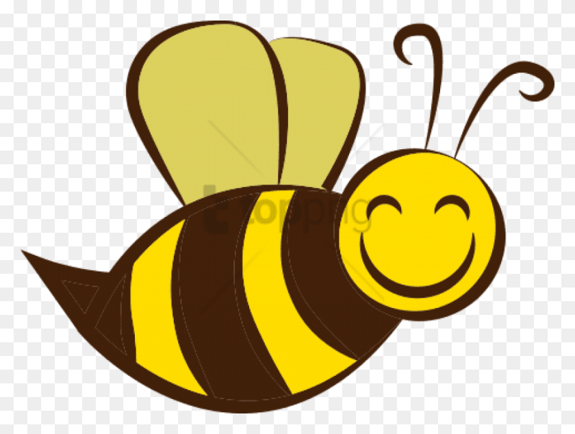 850x626 Free Bee Bee Icon, Honey Bee, Insect, Invertebrate HD PNG Download