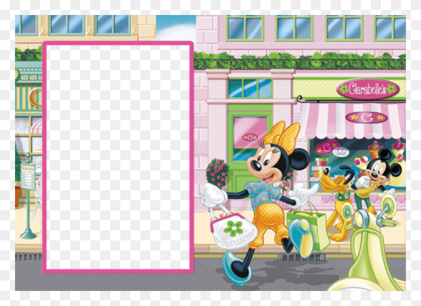 850x601 Descargar Png / Minnie Y Mickey Mouse Cumpleaños Png