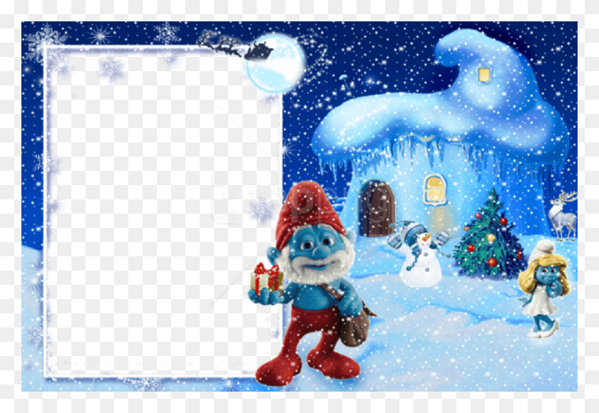 850x567 Free Best Stock Photos Winter Holiday Kids Smurfs Frame, Outdoors, Nature, Snow HD PNG Download