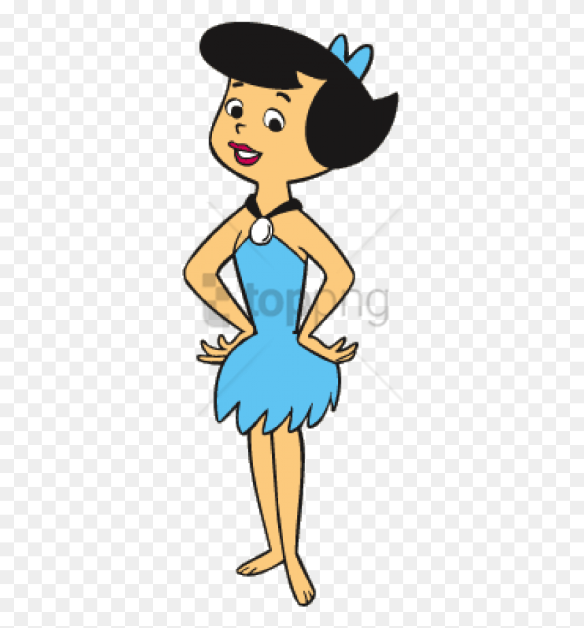 319x843 Free Betty Rubble Clipart Photo Betty Rubble, Hand, Working Out, Sport HD PNG Download