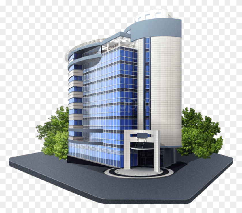 850x740 Free Big Building Clipart Photo Construction Building, Condo, Housing, High Rise HD PNG Download
