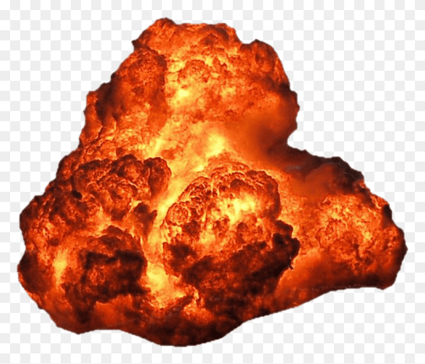 850x721 Free Big Explosion With Fire And Smoke Explosion Smoke Transparent, Nature, Outdoors, Mountain HD PNG Download