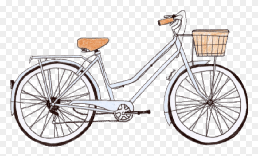 850x489 Descargar Png Bicicleta Tumblr, Imágenes Transparentes, Bicicleta, Vehículo, Transporte Hd Png